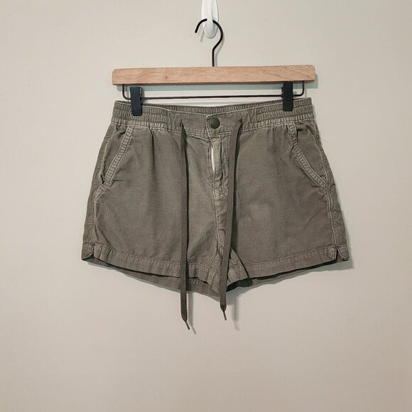 American Eagle Outfitters Pants - American Eagle sz XS women olive green corduroy shorts